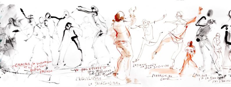 dessin de Cathy Beau valet dans le cadre des premières fois !